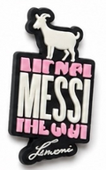 Messi Goat Rose Blanc