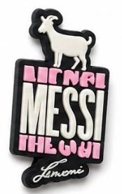 Messi Goat Rose Blanc