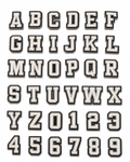 Alphabet Noir &amp; Gris